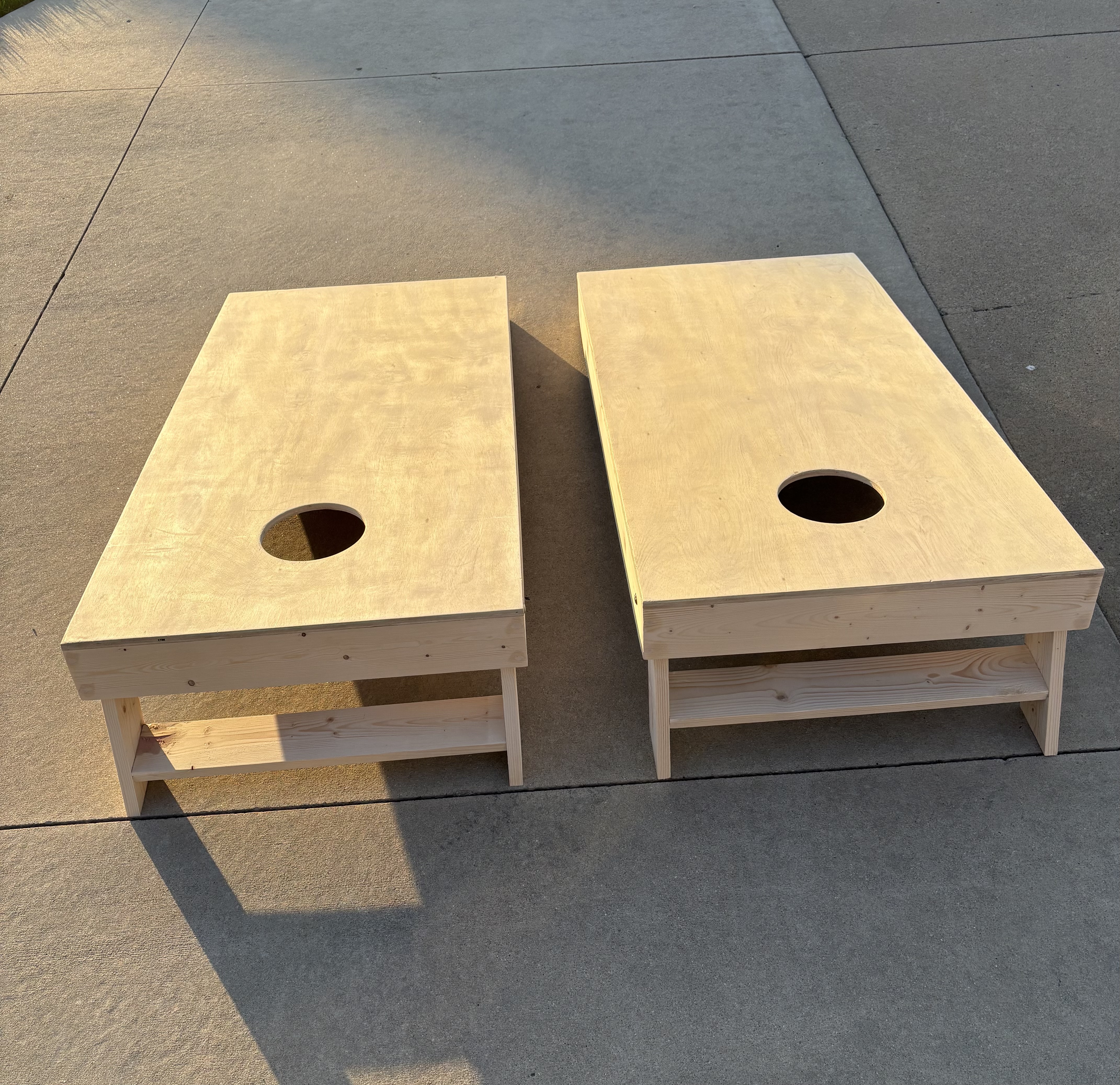 Custom cornhole board by Boards by Brown